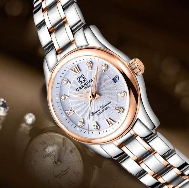 Carnival White Leather Classic, 2 ремінці 2439 фото