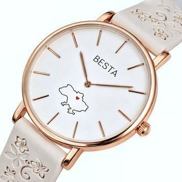 Besta Love UA Beige Flower, 2 ремінці 3795 фото
