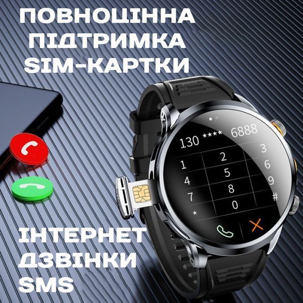 Smart Technology Green з SIM, 2 ремінці 3907 фото