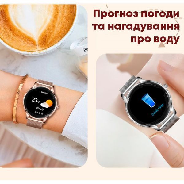 Smart Brilliant Slim Silver Rubber, 2 ремінці 3911 фото