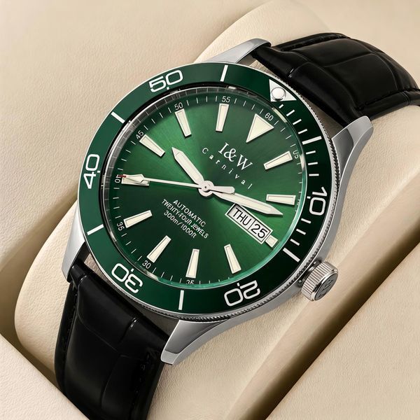 Carnival Diver Leather 10 Bar, 2 ремінці 3913 фото