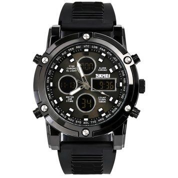 Skmei Molot Sport Black, 2 ремінці 4074 фото